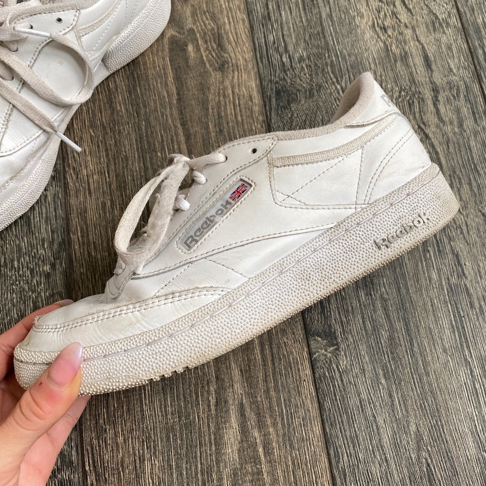 Reebok White Shoes